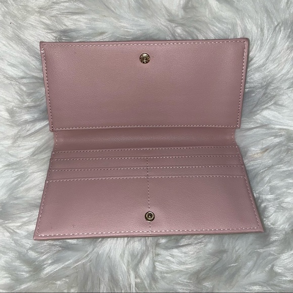 Aimee Kestenberg Marietta Pink Bifold Flat Wallet - Picture 10 of 11